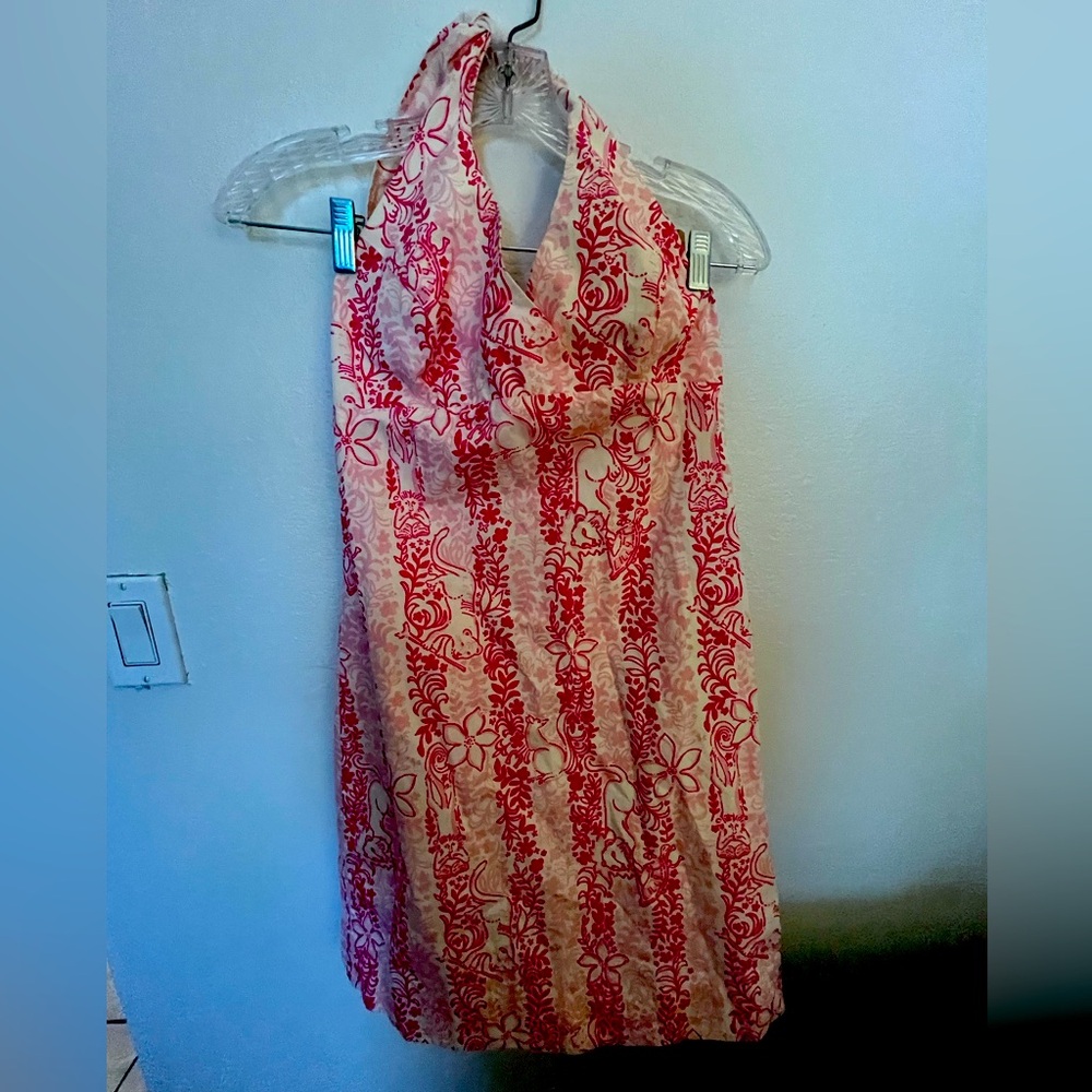 Lilly Pulitzer halter dress